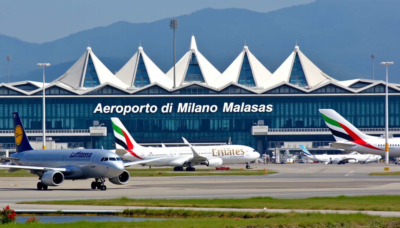 entdecken Sie die wichtigen Flughäfen in Mailand, einschließlich Malpensa und Linate, und erfahren Sie mehr über deren Dienstleistungen, Erreichbarkeit und Reisetipps, um Ihre Reise nahtlos zu gestalten. Erkunden Sie Ihre Reisemöglichkeiten nach und von Mailand mit Leichtigkeit.