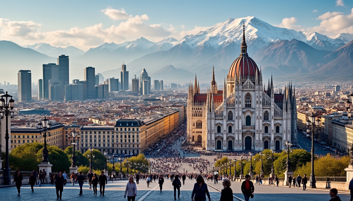 entdecken Sie die einzigartigen geografischen Merkmale von Mailand, einer lebhaften italienischen Stadt, die bekannt ist für ihre reiche Kultur, historischen Wahrzeichen und vielfältigen Landschaften. Erkunden Sie ihre Lage in der Lombardei, den Einfluss der umliegenden Alpen und das komplexe Netzwerk von Wasserstraßen, das ihre Umgebung prägt.