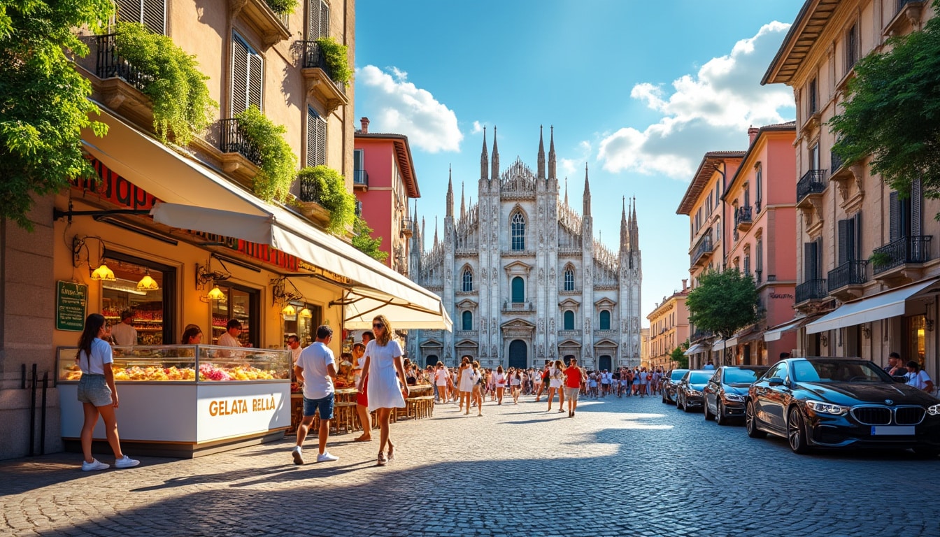 discover the charm of milan under the hot sun. explore tips on staying cool, popular summer activities, and the city’s vibrant atmosphere during hot weather.