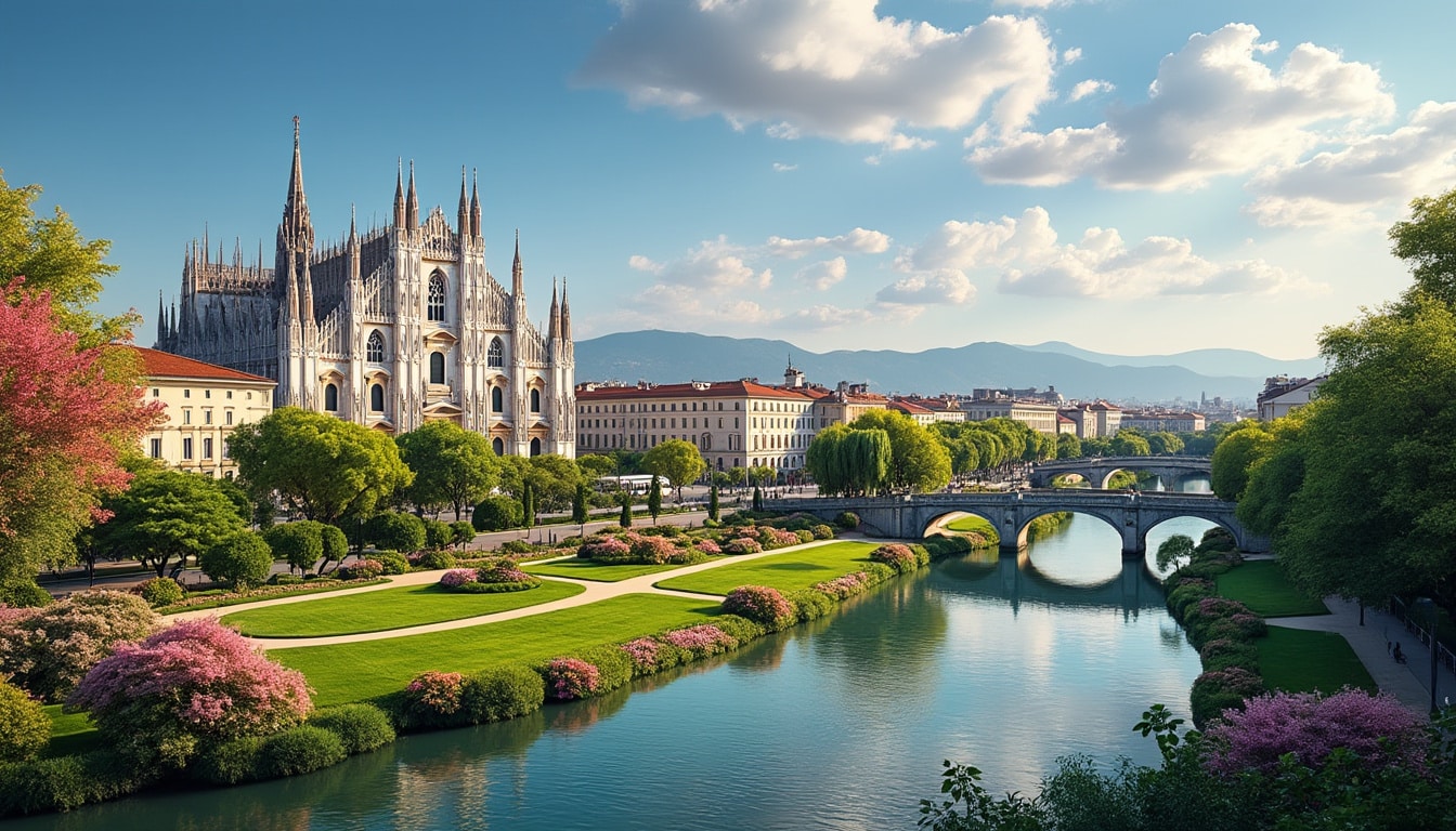 discover the stunning interplay of nature and geography in milan, where vibrant parks, serene waterways, and striking urban landscapes come together to create a unique environment. explore how milan's surroundings influence its culture and lifestyle, offering a perfect blend of nature and modernity.