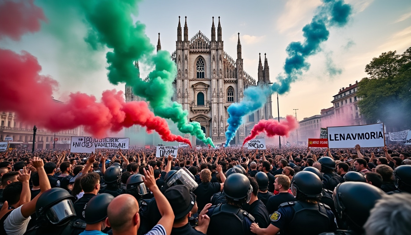 explore the rising tide of protests and social unrest in milan, examining the causes, key events, and the impact on the city's vibrant culture and community. stay informed about the latest developments and insights into the social dynamics shaping milan today.