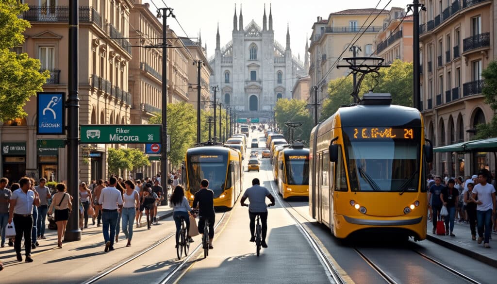 discover the efficient and convenient public transport system in milan, featuring trams, buses, and the metro. explore how to navigate the city's public services for a seamless travel experience.