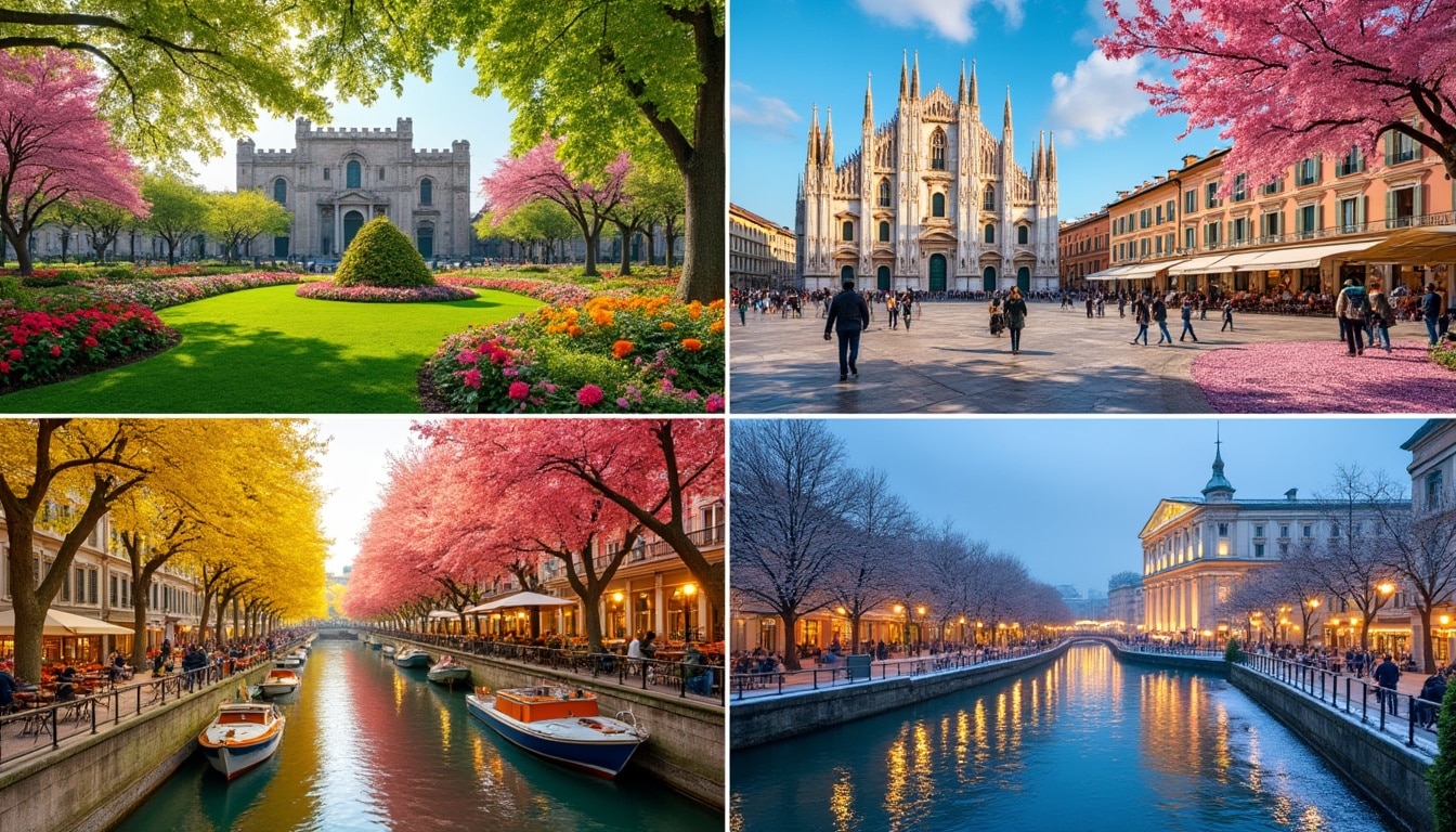 discover the enchanting beauty of milan through its vibrant seasons. from the blooming flowers of spring to the festive ambiance of winter, explore how each season transforms the city's culture, fashion, and lifestyle.