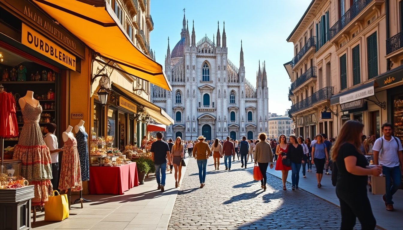 discover the perfect blend of memories and retail therapy in milan. explore iconic landmarks, indulge in unique local souvenirs, and experience the vibrant shopping scene in italy's fashion capital.