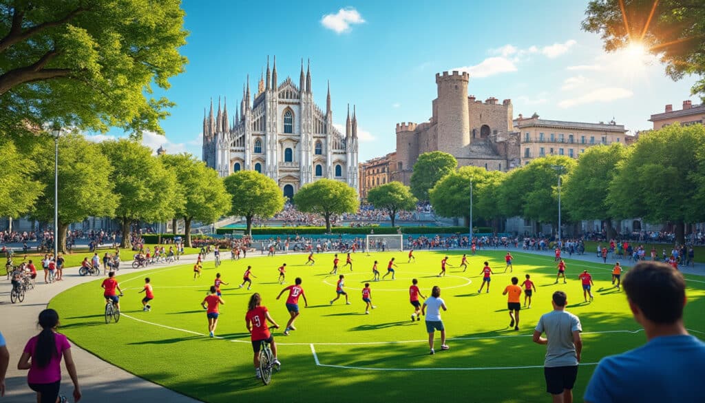discover the best places to play sports in milan! from vibrant parks to top-notch facilities, explore a variety of options for sports enthusiasts of all levels. whether you're looking for a place to play football, basketball, tennis, or engage in outdoor activities, our guide will help you find the perfect spot to stay active and enjoy the thrill of sports in this beautiful city.